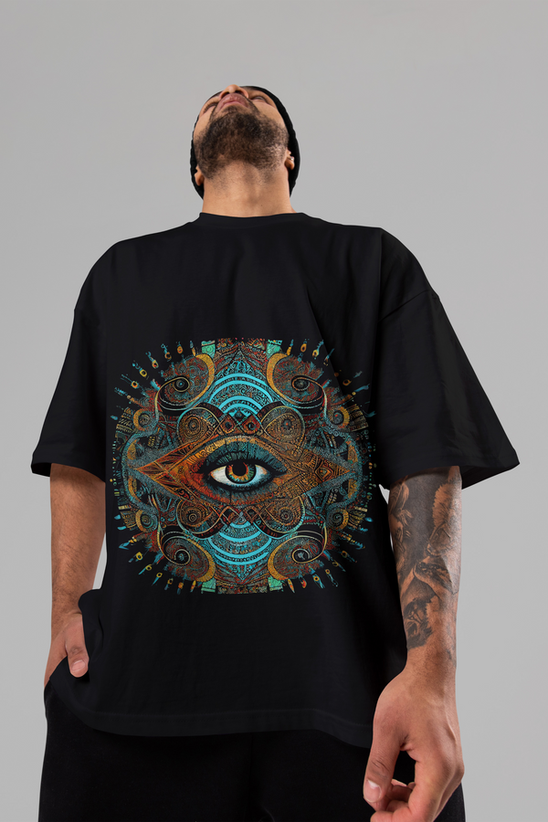 Rainboww's Traditional Evil Eye Oversized T-Shirt
