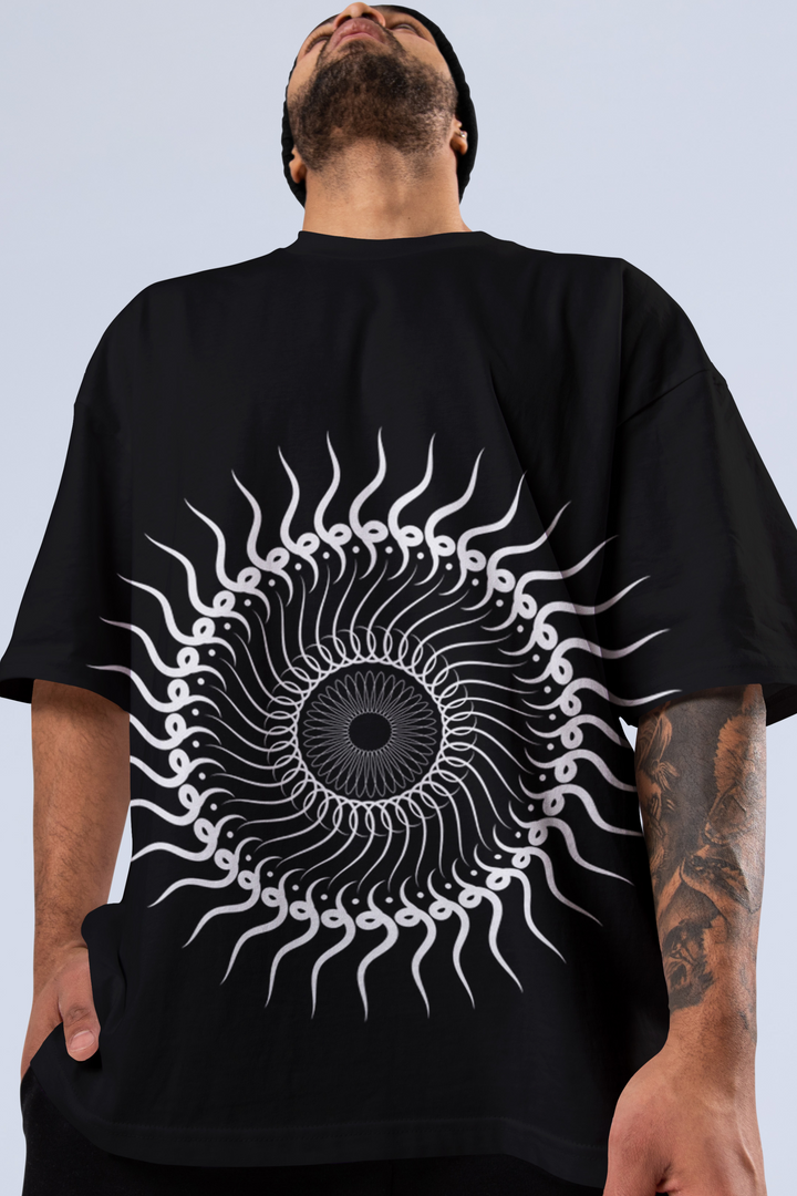 Rainboww's Hypnotic Oversized T-Shirt Rainboww