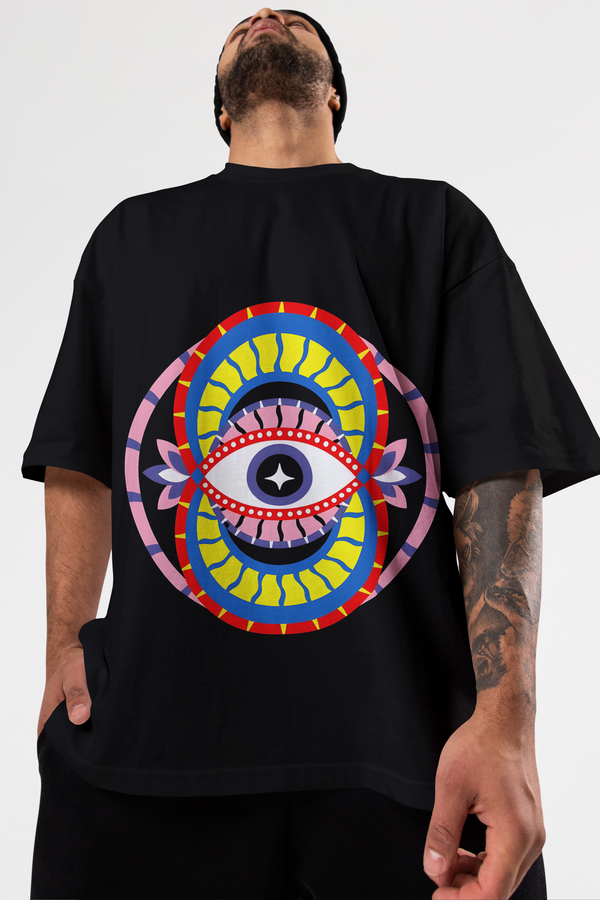 Rainboww's Magic Eye Oversized T-Shirt Rainboww