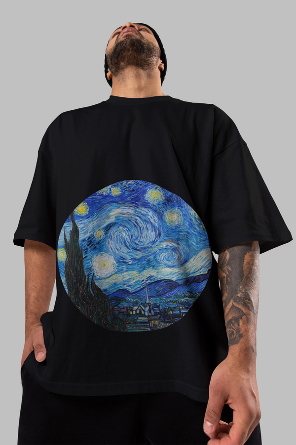 Rainboww's The Starry Night Oversized T-Shirt