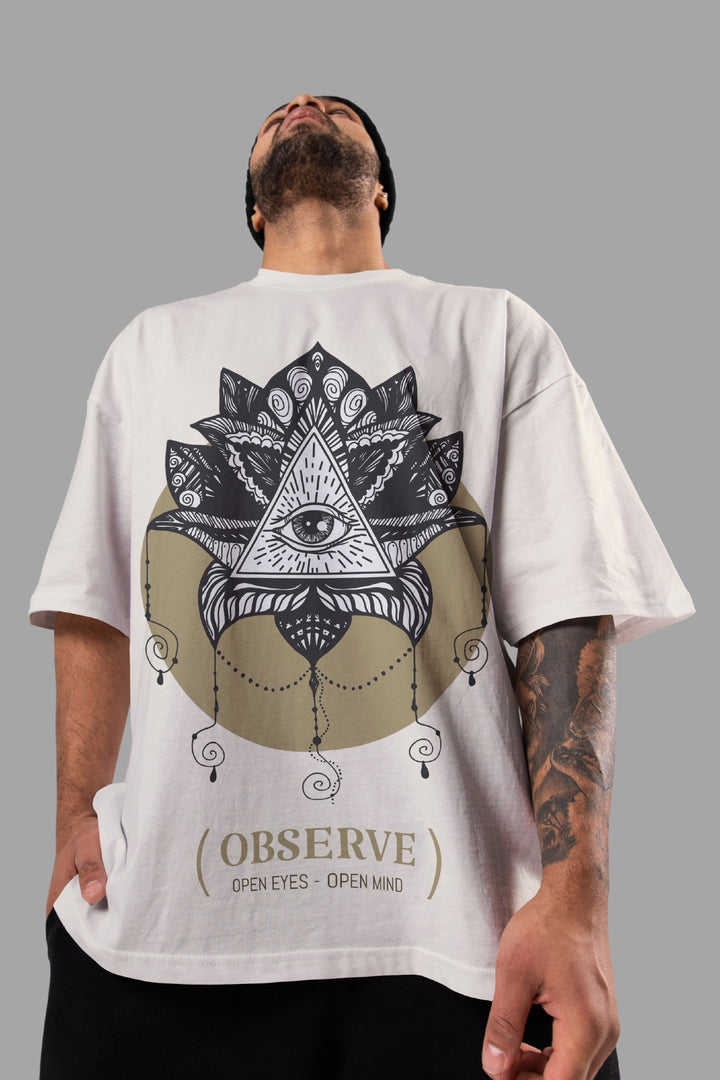 Rainboww A Providence Eye Oversized T-Shirt Rainboww