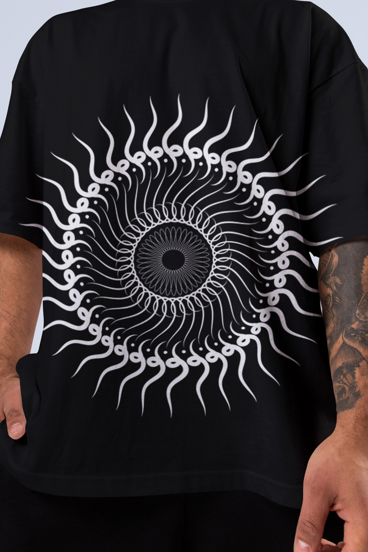 Rainboww's Hypnotic Oversized T-Shirt Rainboww