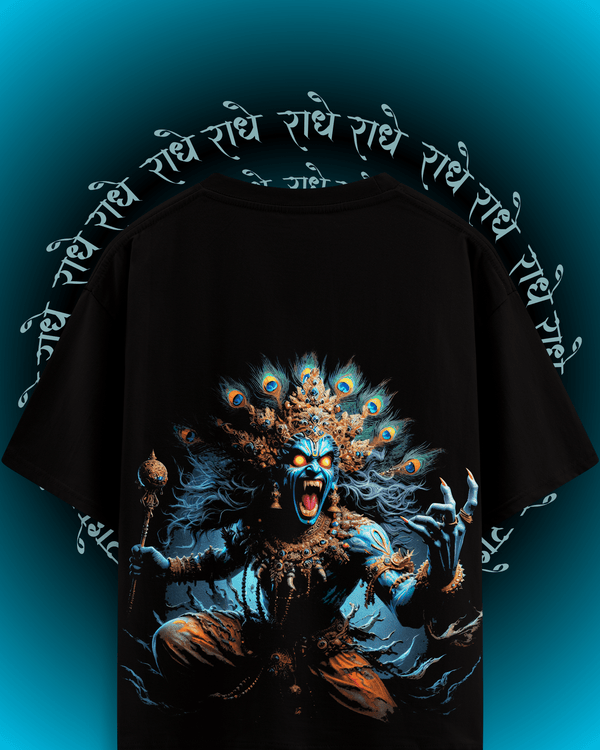 PSYCHO ALL MIGHTY Oversized T-Shirt Rainboww