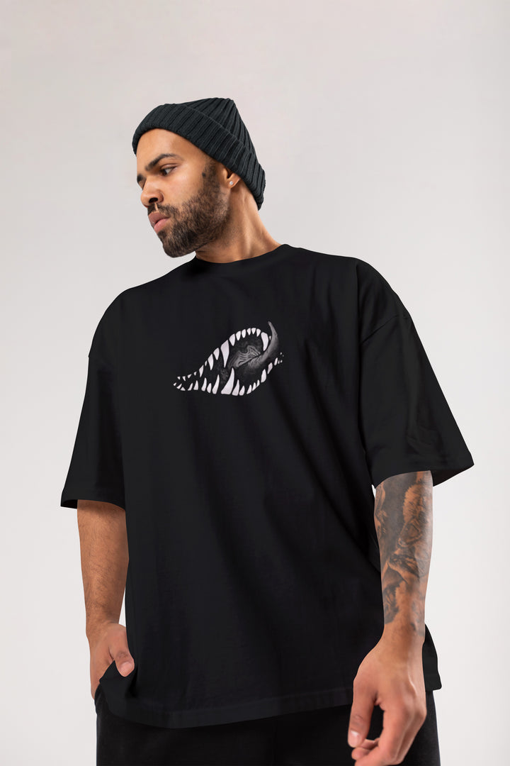 Rainboww Vampires Tongue Oversized T-Shirt Rainboww