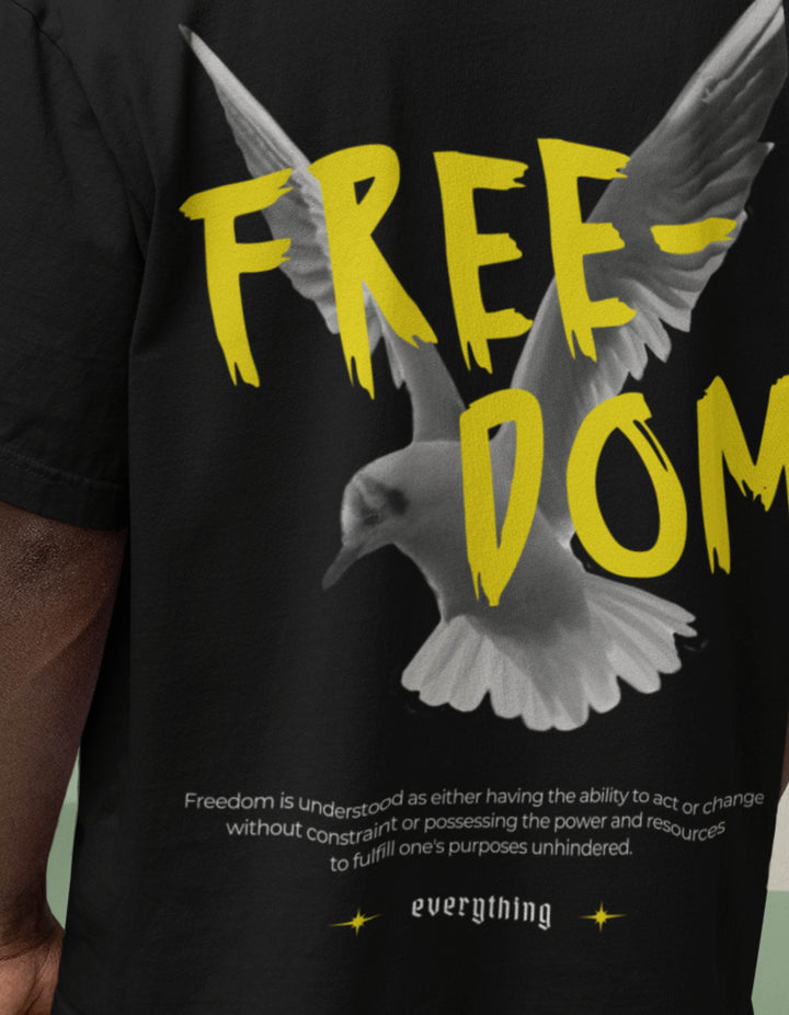 Rainboww Brush Bold Freedom T-Shirt - Rainboww