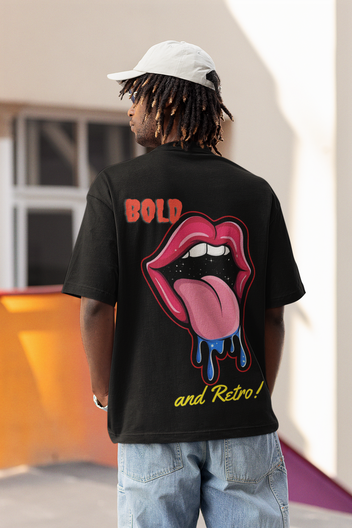 Rainboww Bold & Retro Oversized T-Shirt - Rainboww