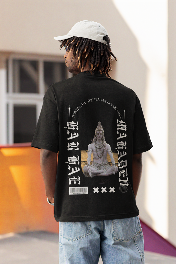 Rainboww Crazy Bhom Oversized Unisex T-Shirt - Rainboww
