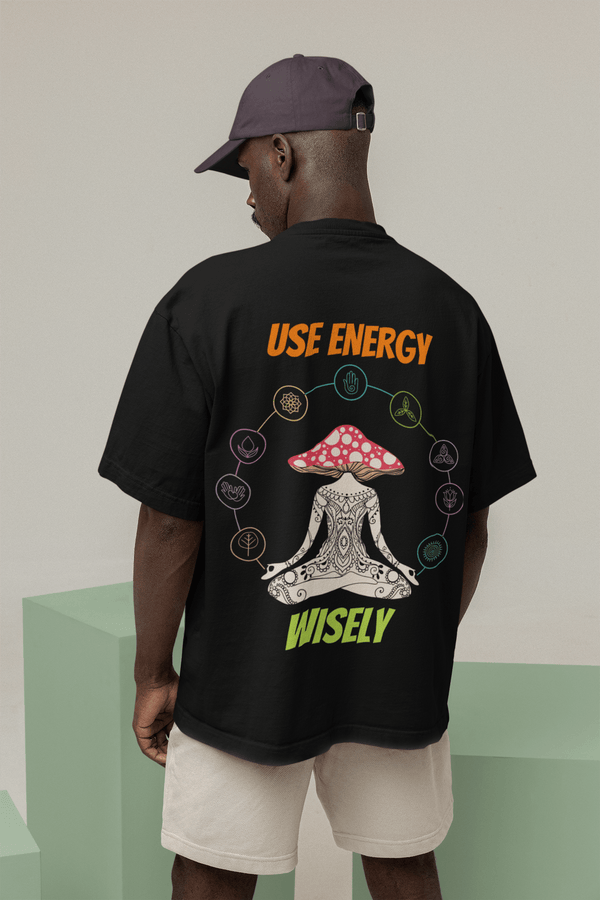 Rainboww Energy psychedelic Oversized Unisex T-Shirt