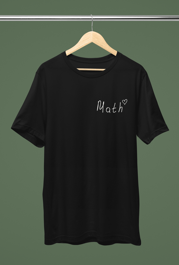 Rainboww Black White Mathematics Teacher Oversized T-shirt - Rainboww