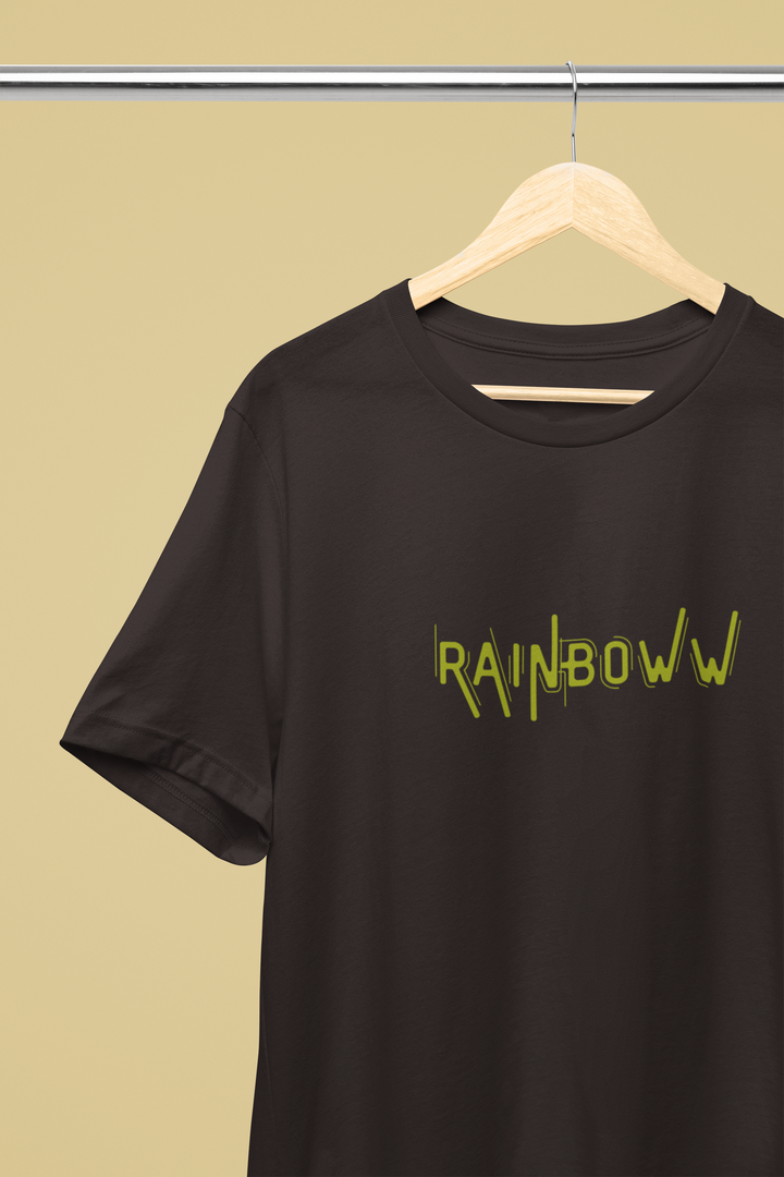 Rainboww Wear Your Emotions Vintage StreetWear Oversized T-Shirt - Rainboww
