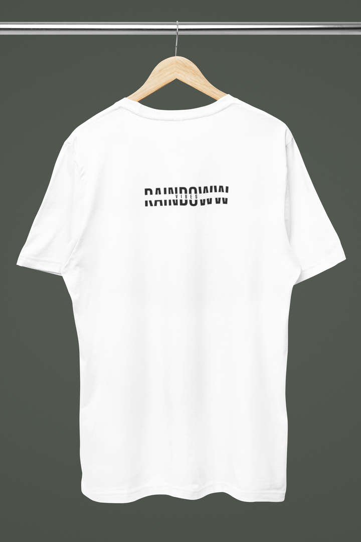 Rainboww "Hey Man, What's Up?" Oversized T-Shirt - Rainboww