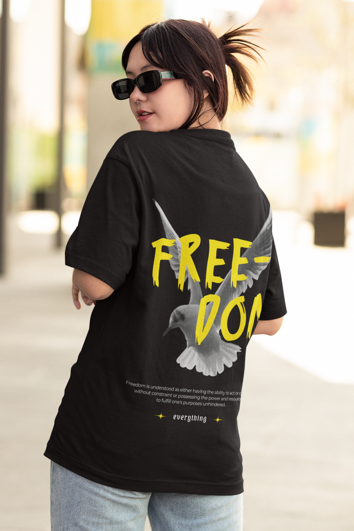 Rainboww Brush Bold Freedom T-Shirt - Rainboww